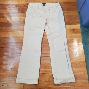 Banana Republic Straight Leg Khaki Dress Pants